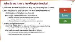 Learn Java from Scratch - A Beginner's Guide - Step 07 - Why Do We Have Dependencies in Java Spring Applications? Instructional Video