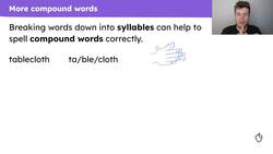 Practise and apply spelling compound words Instructional Video
