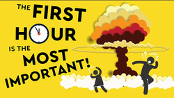 How To Survive The First Hour Of A Nuclear Blast / Fallout! #SURVIVAL #MYTHS # Instructional Video