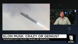 How Soon Can Musk Replace Planes With Rockets? News Clip