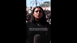 Huge crowds in Gaza await released Palestinian prisoners News Clip