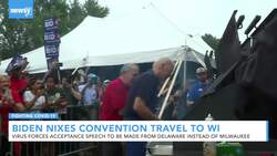 Joe Biden Won't Travel To Milwaukee For Democratic National Convention News Clip