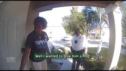 Officer responds to 911 call — from child who just wanted a hug News Clip