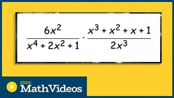 Multiply harder to factor rational expressions Instructional Video