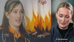 Jessica Campbell puts her skates on the same way as everyone else Instructional Video