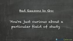 Grad School: Should you go? Instructional Video