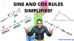 Sine Cosine Rules Instructional Video