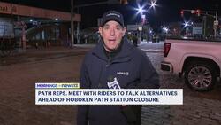 Officials meet with riders to discuss alternatives ahead of Hoboken PATH Station closure News Clip