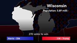 US Election: Swing state polling suggests Trump victory News Clip