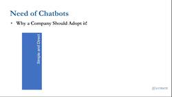 Basics of Chatbots with Machine Learning & Python - Why Should Companies Pick Chatbots Instructional Video