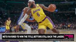 Gamblers Back Lakers to Win NBA Championship, Oddsmakers Look to the Nets News Clip