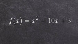 Learn to complete the square step by step Instructional Video