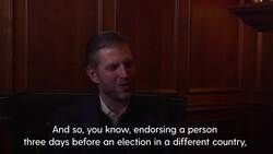 Trump’s son says Swinney was ‘nasty’ for supporting Kamala Harris in US election News Clip