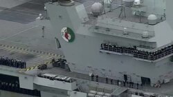 UK: HMS Queen Elizabeth returns home as historic global deployment comes to an end News Clip