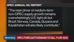 OPEC Forecasts Demand to Fall 7% by 2023 News Clip