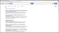 Selenium WebDriver with Java - Basics to Advanced and Frameworks - Cloud Testing Basics and Vendors which Supports Them Instructional Video