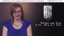 OTD In Space - February 21: Germany's 1st Liquid-Fuel Rocket (Barely) Launches Instructional Video