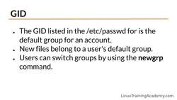 Linux Administration Bootcamp: Go from Beginner to Advanced - Managing Users and Groups - Part 1 Instructional Video