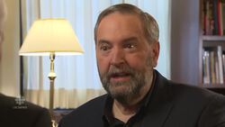 Tom Mulcair speaks with Peter Mansbridge ahead of NDP convention News Clip