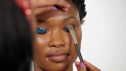 How to Do Party Eye Makeup for Black Women Instructional Video