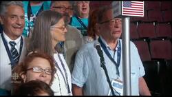 Larry Sanders tearfully casts vote for his brother News Clip