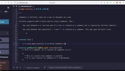 The Complete Solidity Course - Zero to Advanced for Blockchain and Smart Contracts - What Are Comments in Solidity Instructional Video