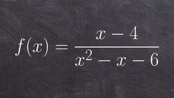 Learn how to graph a rational function when the function intercepts horizontal asymptote Instructional Video