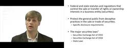 What are securities laws? Instructional Video