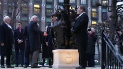 The King Charles unveils tributes to Queen Elizabeth II News Clip