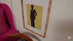 House Tour: A Clever IKEA Hack Helps with This NYC Rental's Odd Living Room Layout Instructional Video