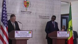 CLEAN : Pompeo promises collective approach to African troop presence News Clip