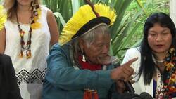 Kayapo Brazilian leader on Amazon fires Instructional Video