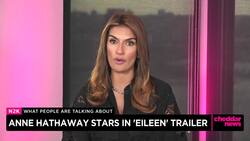 In Entertainment: Hollywood Actors Meeting, Anne Hathaway in 'Eileen' & 'The Boy and the Heron' Cast News Clip