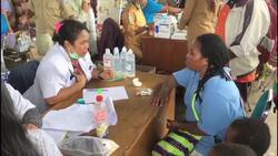 Health post set up to help Indonesia flood victims Instructional Video