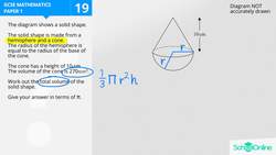 GCSE Secondary Maths Age 13-17 - Geometry & Measures: Volume of Shapes - Explained Instructional Video