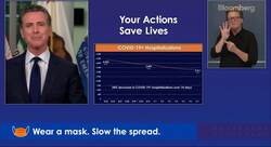 California Making Progress in Virus Fight, Governor Says News Clip