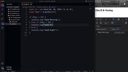 Modern JavaScript from the Beginning - Second Edition - Else-If and Nesting Instructional Video