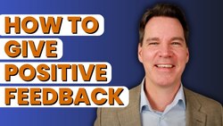 How to Give Positive Feedback with Compliments Instructional Video