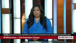 RCMP says active-duty members of Canadian military charged in terrorism plot News Clip