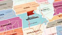 Missouri from USA States Stock Footage