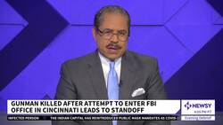 Armed Man Killed After Trying To Breach FBI Office, Standoff News Clip