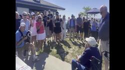 Compo Beach pickleball courts dedicated to 'the father of Westport pickleball' News Clip