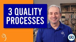 QD, QC, QA: 3 Quality Processes... in 60 seconds Instructional Video