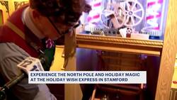 Main Street Connecticut: Experience Christmas at the Holiday Wish Express Stamford News Clip