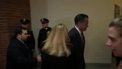 Mitt Romney arrives for impeachment hearing News Clip