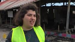 Refugee shelter burns as Greece rolls out new asylum restrictions News Clip