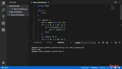 Learn Go in 3 Hours - Channels Instructional Video