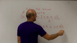 Find the union of two sets Instructional Video