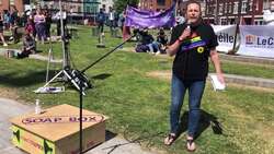 Le Cheile rally against hate and division held in Dublin News Clip