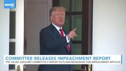 House Judiciary Committee Releases Full Impeachment Report News Clip